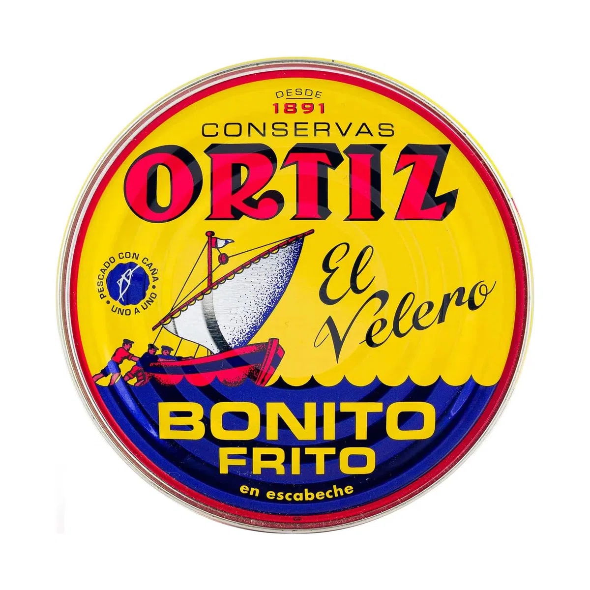 ORTIZ Gebratener Weißer Thunfisch aus dem Norden in Escabeche 260 g. 9er-Pack