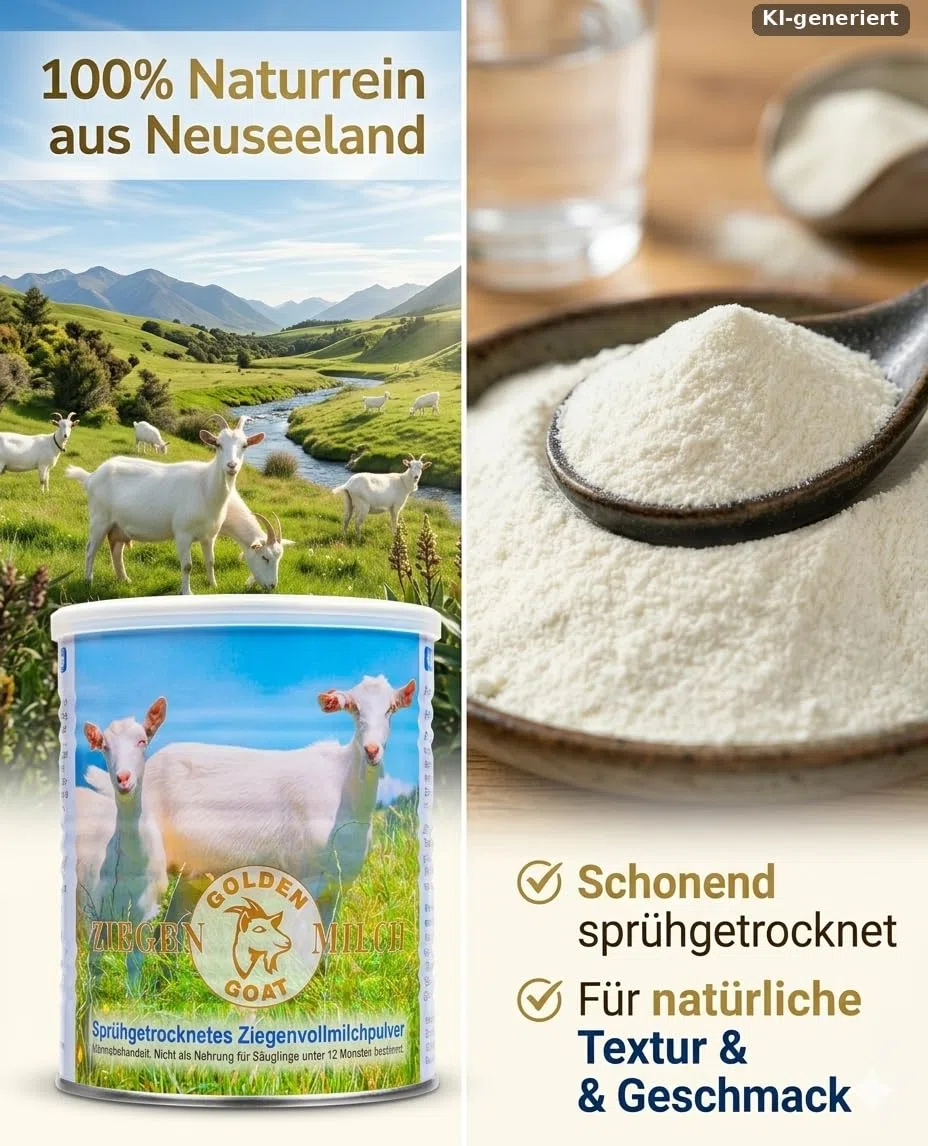 Golden Goat Ziegenmilchpulver 12x 400g – aus Neuseeland