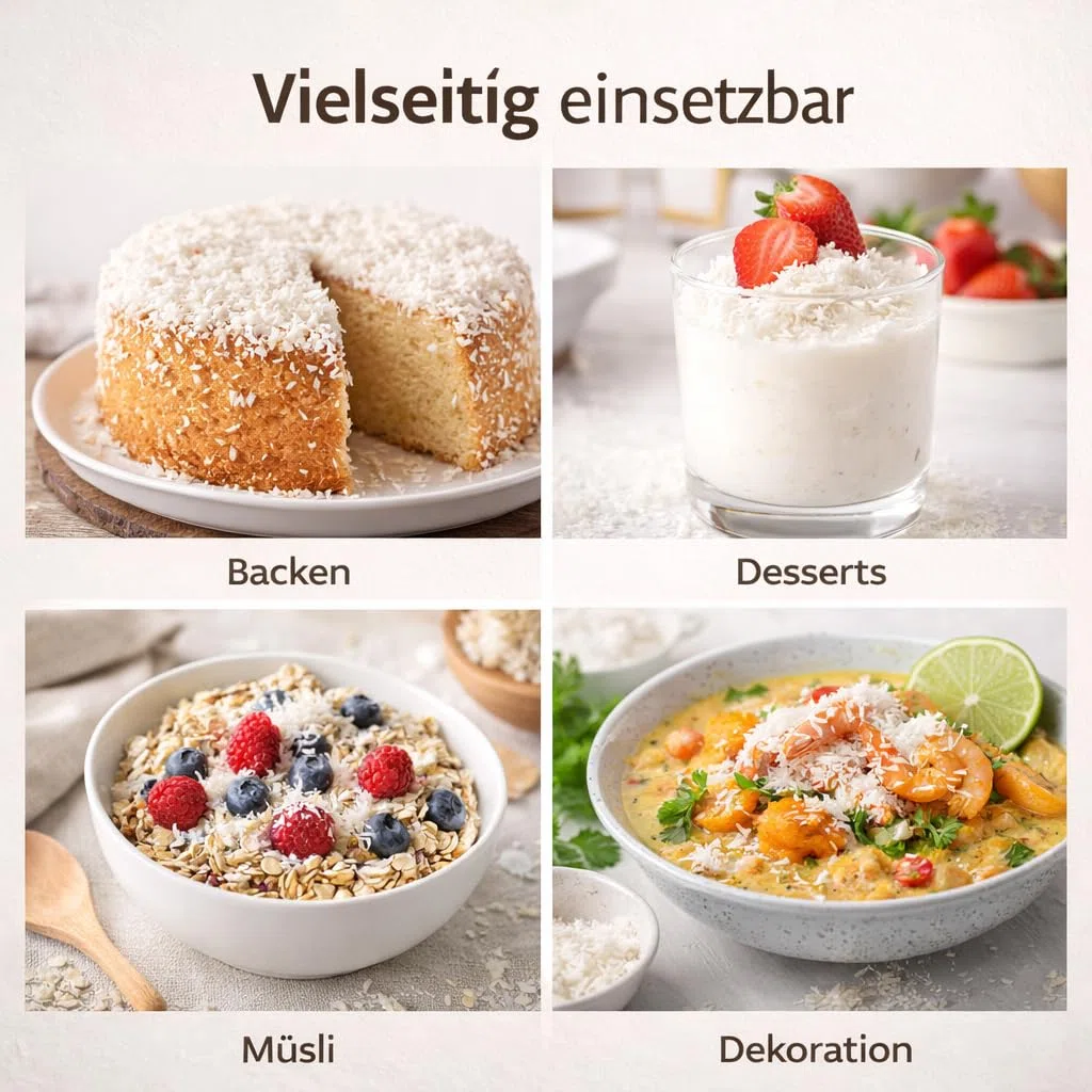 GiDeli Kokosraspeln 4x5kg - Eine Quelle für Gesunde Fette und Ballaststoffe - Für Veganer und Personen mit Keto-Diät - Natürliche für Vielseitige Verwendung