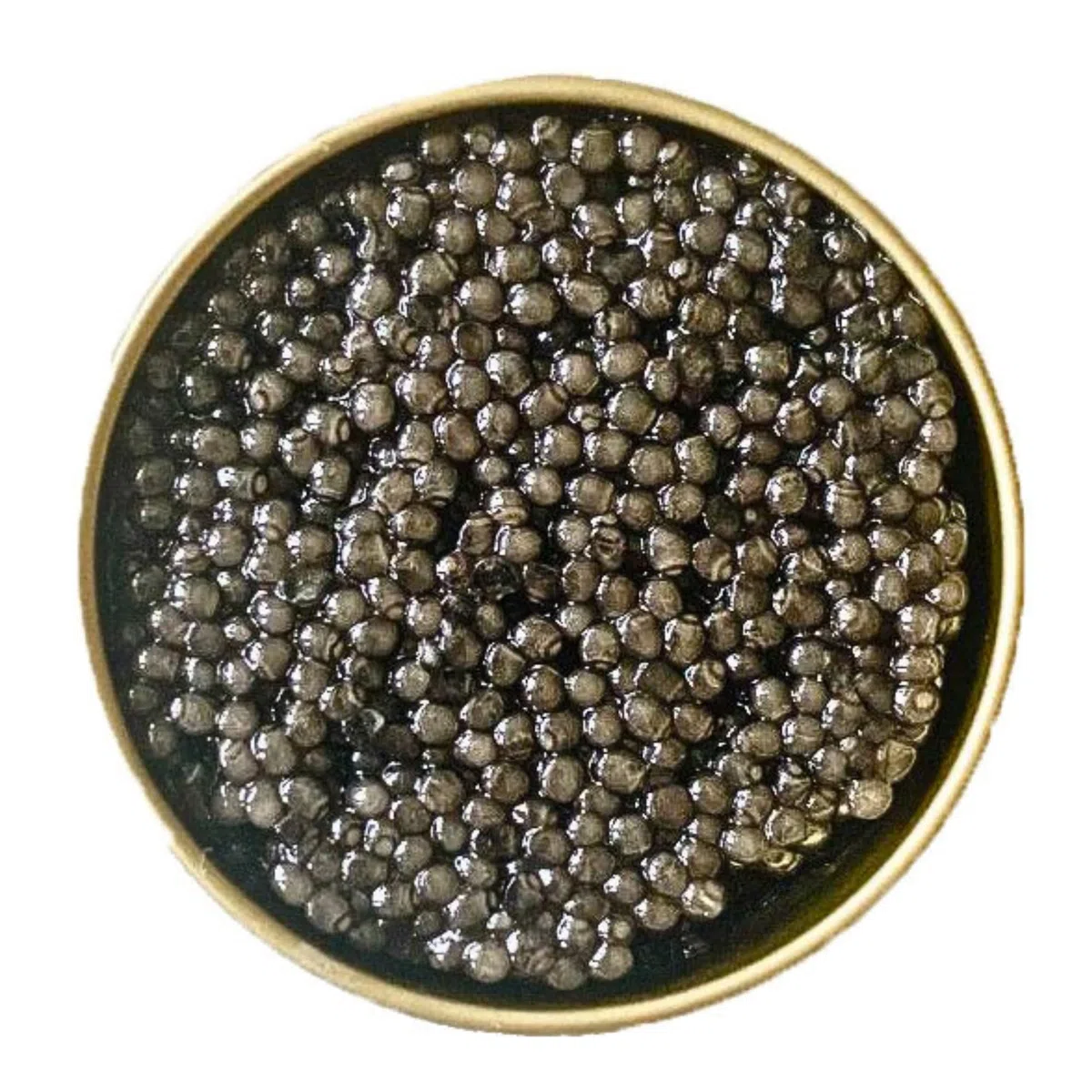 Beluga Caviar 100 g - Classical Sturgeon Kaviar - Premium Quality Siberian Huso Huso Orginial Finest Flavor Caviar - Deltamar Caviar CITES Certified