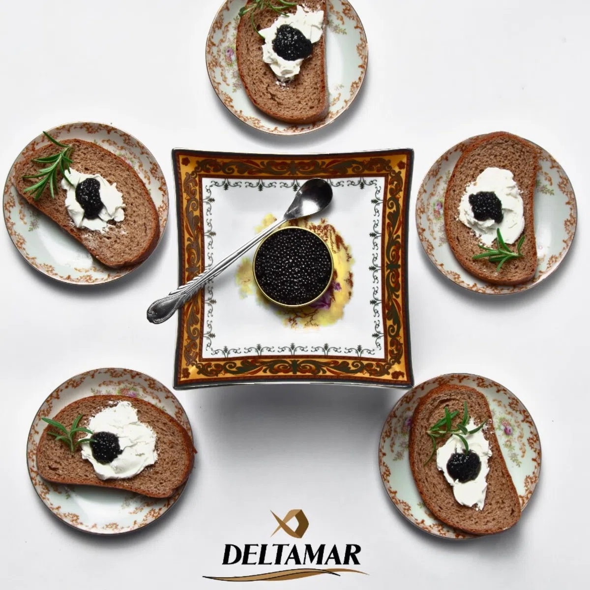 Baeri Kaviar 100 g - Beluga Baeri Imperial & Classical Sturgeon Caviar - Premium Quality Siberian Huso Huso Orginial Beluga Kaviar - Finest & Authentic Deltamar CITES Certified