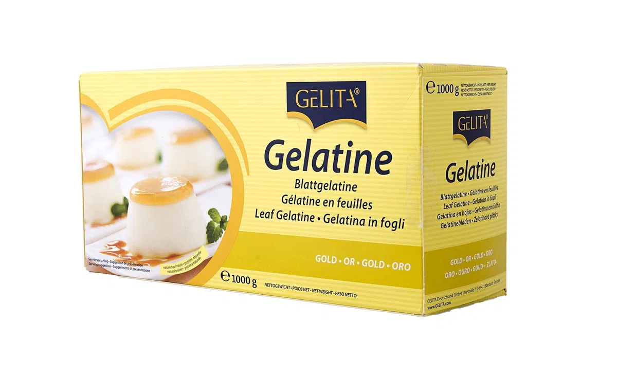 GELITA Pro Blattgelatine 1 KG Großverpackung Gold 500 Blätter
